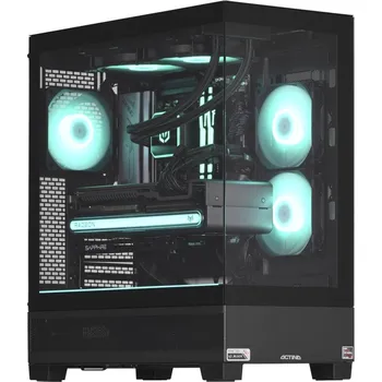 Stolní počítač Actina 5901443387107 PC AMD Ryzen™ 7 7800X3D 32 GB DDR5-SDRAM 1 TB SSD AMD Radeon RX 7900 XTX Midi Tower Černá