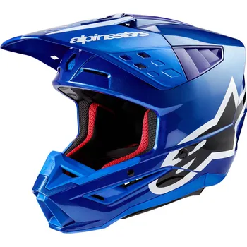 Helma na motorku Alpinestars S-M5 Corp 2025 modrá XS