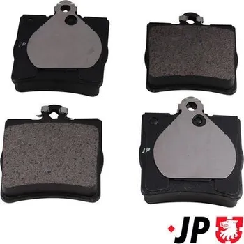 Brzdová destička Sada brzdových destiček, kotoučová brzda JP GROUP 1363700710