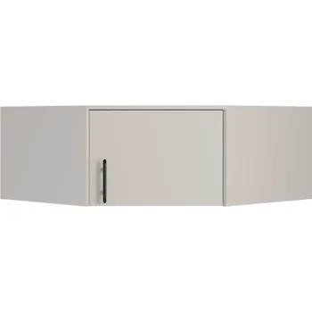 Šatní skříň Meblar Rohový nástavec k šatní skříni SMART SRN4 | cashmere