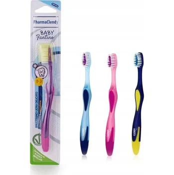 Zubní kartáček PharmaClendy Baby Fantino – kartáček na zuby pro děti 0–3 roky