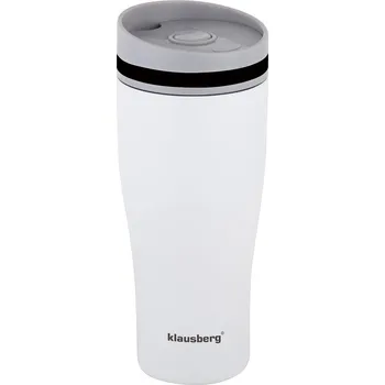 Termohrnek 380ml KLAUSBERG bílý KB-7619