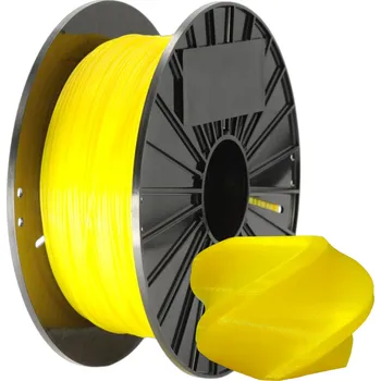 Filament PLA filament ŽLUTÝ TRANSPARENTNÍ 2,85mm 0,5kg F3D