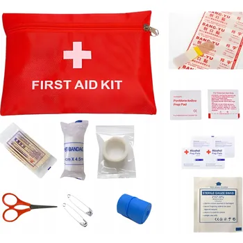 Lékárnička PŘENOSNÁ LÉKÁRNIČKA PRVNÍ POMOCI – 48 DÍLŮ