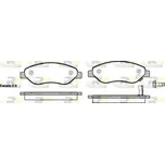 Sada brzdových destiček, kotoučová brzda ROADHOUSE 21276.01