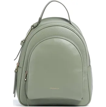 turistický batoh Coccinelle Malory Batoh 30cm, 7L, šedá zelená, kůže, 235346