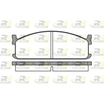 Brzdová destička Klocki hamulcowe 21115, 2204.00