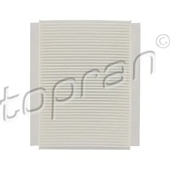 Ventilátor topení a klimatizace Filtr, vzduch v interiéru TOPRAN 600 089