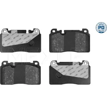 Brzdová destička Sada brzdových destiček, kotoučová brzda MEYLE 025 256 4317/PD