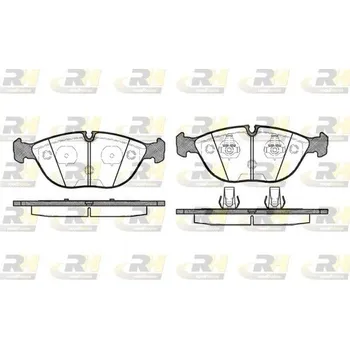 Brzdový systém Klocki hamulcowe, 2597.00