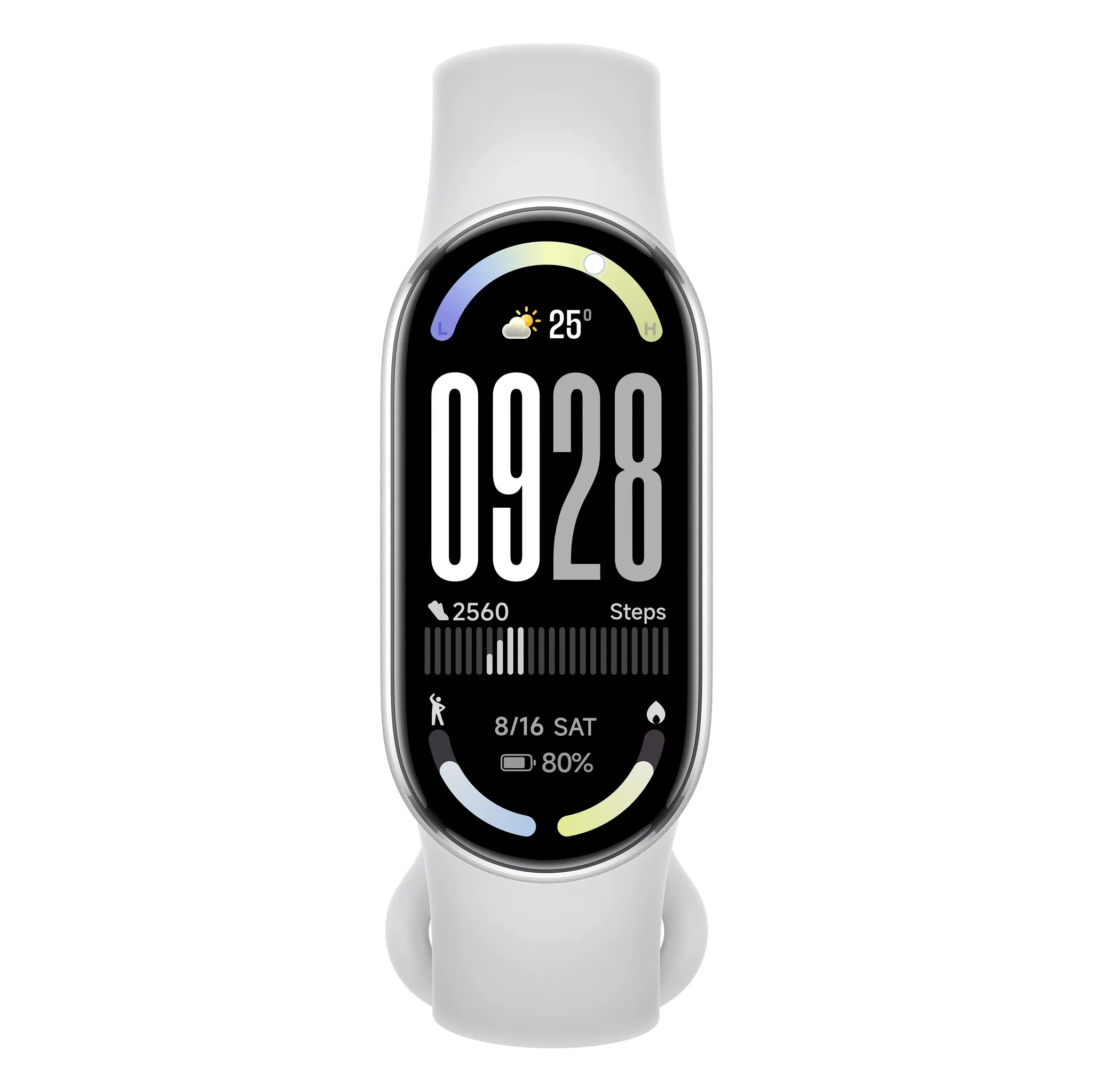 Fotografie 2 - Fitness náramek Xiaomi Smart Band 10 Glacier Silver