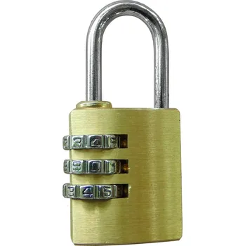 Zámek na zavazadla s číselným kódem, 3místný, cestovní, TSA