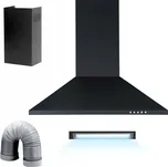 Digestoř nástěnný černý MPM-60-OK-28