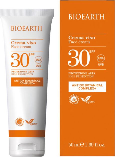 BIOEARTH Opalovací krém na obličej SPF 30 50ml