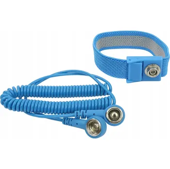 ESD ANTISTATICKÝ UZEMŇOVACÍ PÁSEK ESD NA ZÁPĚSTÍ 1,5 m