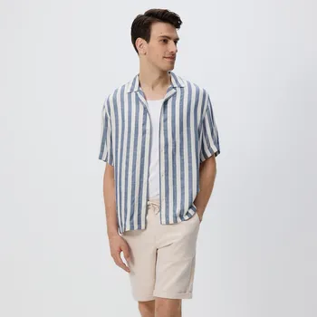 Reserved - Šortky regular fit - tělová - 613EF-02X - 613EF-02X-XXL