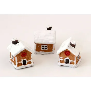 Dekorační mini figurka - Perníková chaloupka