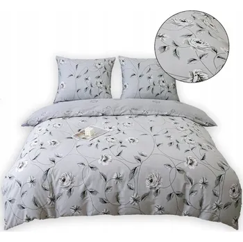 Povlečení Povlečení z bavlněného saténu 160x200 se zipem Elegance a Komfort XW-3018