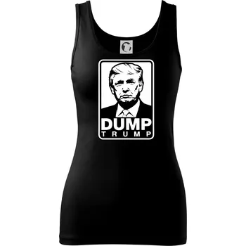 Dámské tričko Dump Trump - Dámské tílko - XS ( Černá )