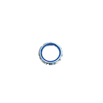 Matice Matice 10x0.75 s vložkou ZN GUK Matice pojistná kruhová se zářezy a polyamidovou vložkou, zinek