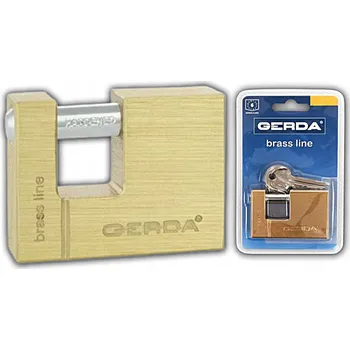 Visací zámek Visací zámek s klíčem Gerda