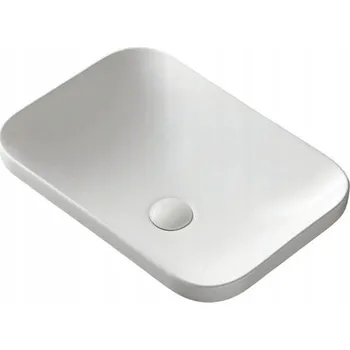Umyvadlo Umyvadlo na desku obdélníkové Corsan Intero 43 cm bílé