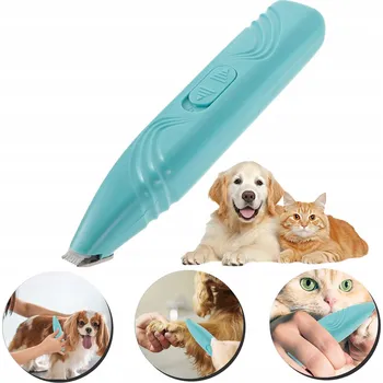 Kosmetika pro psa STROJEK NA STŘÍHÁNÍ PSŮ KOČEK ZVÍŘAT TRIMMER TICHÝ NA SRST NA TLAPKÁCH