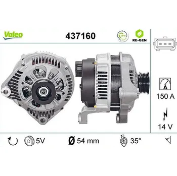 Autoelektrika generátor VALEO 437160