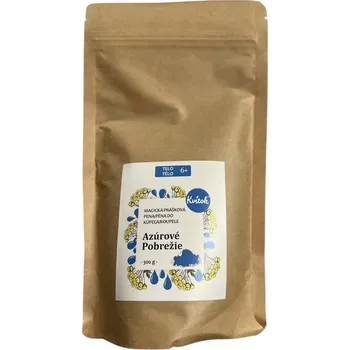 Koupelová pěna Kvitok Magická pěna do koupele v prášku Azurové pobřeží 300 g