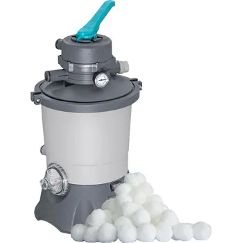 Bazénová filtrace Bestway Standard Evo s filtračními kuličkami Fiber Ball 500 g