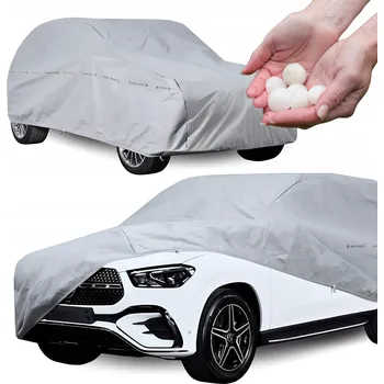 Plachta na motorové vozidlo Ochranná plachta proti kroupám 11mm na auto Hatchback 355–380cm