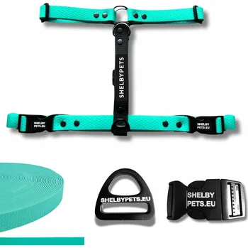 Postroj pro psa VODĚODOLNÉ POSTROJE PRO VELKÉHO PSA GUARD PVC BIOTHANE S I WOOFY HARNESS