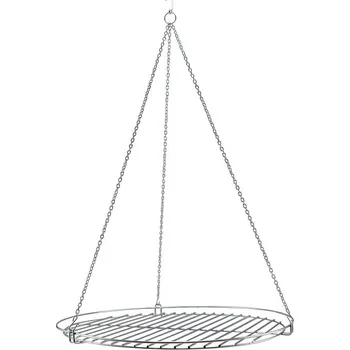 Grilovací rošt PERFECT HOME Závěsný grilovací rošt s řetízkem pro trojnožku 60 cm