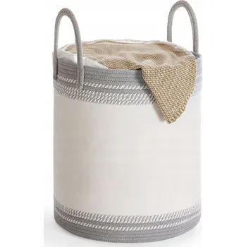 Koš na prádlo Volně stojící koš na prádlo Songmics 60 l šedý