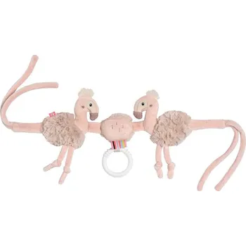 BABY FEHN Řetěz na kočárek plameňák, Pink Baby Fehn