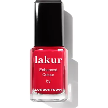 Přípravek na nehty LONDONTOWN Lakur Guilty Pleasure lak na nehty červená 12 ml