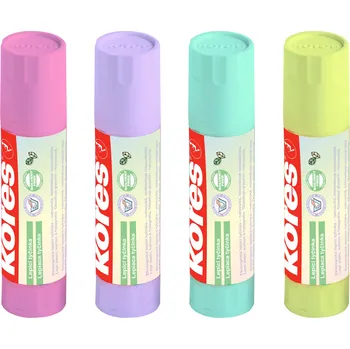 Kancelářské lepidlo Kores Pastel Lollipopz lepicí tyčinka mix barev 20 g