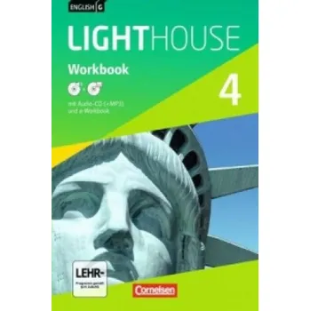 Učebnice English G Lighthouse - Allgemeine Ausgabe - Band 4: 8. Schuljahr: Workbook mit CD-ROM (e-Workbook) und Audios online – Wolfgang Biederstädt,Frank Donoghue (DE)