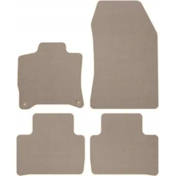 autokoberec Kobercové rohože Edecor velurové 4 ks