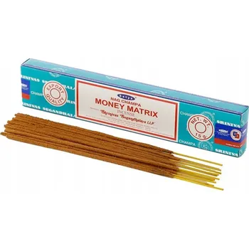 Vonná tyčinka Indické vonné tyčinky MONEY MATRIX 15g SATYA