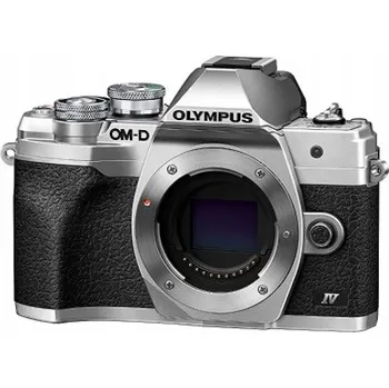 Digitální kompakt Fotoaparát Olympus OM-D E-M10 Mark IV tělo stříbrné