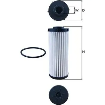 Hydraulický filtr KNECHT Hydraulický filtr, automatická převodovka HX 139D