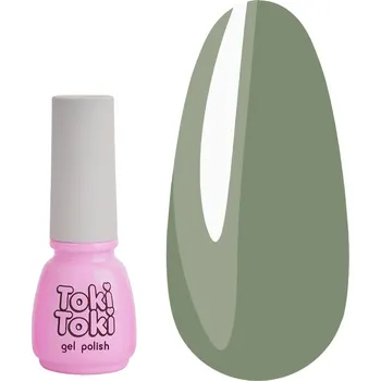 Přípravek na nehty Hybridní lak na nehty Toki-Toki Autumn Green AG01 světle zelený 5 ml
