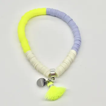 Náramek Náramek Kiss my neon LEVANDULE CRUSH fialový design unisex