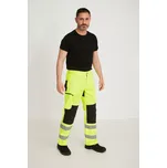 Kalhoty pracovní do pasu TICINO reflexní, Oranžová, vel. XXL