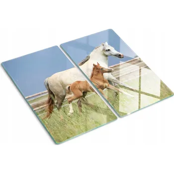 Obraz Deska na krájení grafika Kobyla a hříbě 2x30x52