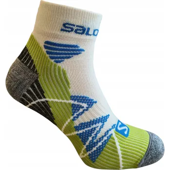 Pánské ponožky Běžecké PONOŽKY SALOMON HORNET TRAIL RUNNING TRÉNINK XL 45-47