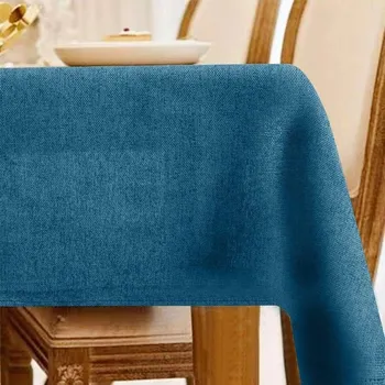 ubrus Ubrus na stůl voděodolný omyvatelný látkový modrý 140x300 cm