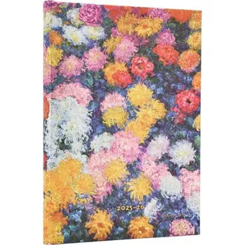 Kalendář Diář 2025/2026 Monet’s Chrysanthemums