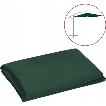 Slunečník Slunečník VidaXL zelený 300 x 1 cm